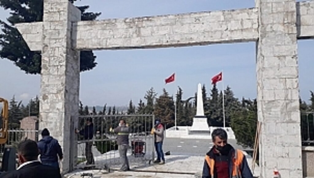 Şehitliklere ve Tarihi Mekanlar Bakıma Alındı!...