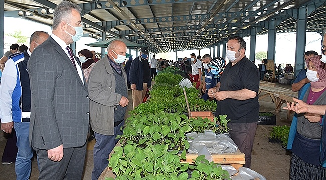 Tam Kapanmada Pazaryerleri Denetim Altında