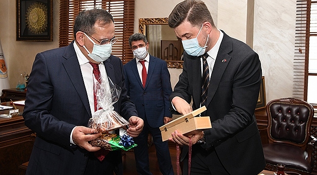 Büyükelçi Alagic, Başkan Demir'i Ziyaret Etti