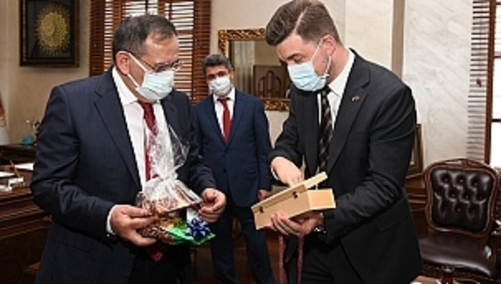 Büyükelçi Alagic, Başkan Demir'i Ziyaret Etti