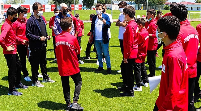 Çorum'dan Futbol Akademimize Ziyaret