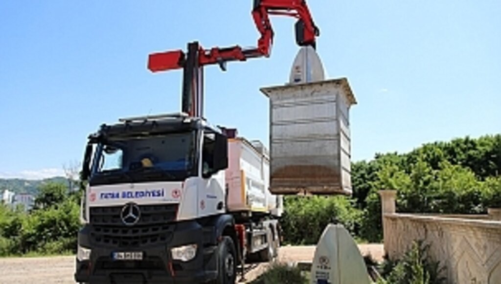 Fatsa'da Çöp Toplamada Çaça Farkı