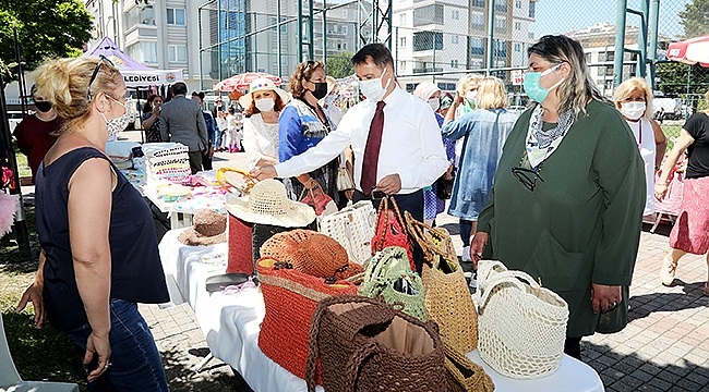 "Kadın El Emeği Ürünleri Pazarı" Yeniden Açıldı