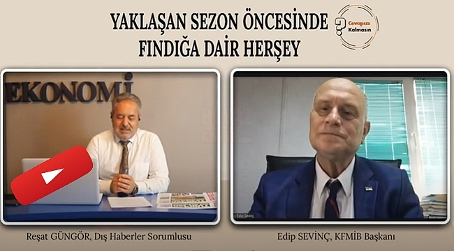 KFMİB'den Fındık Sezonu İle İlgili Açıklamalar