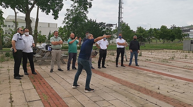 OMÜ Personeline Uygulamalı Drone Eğitimi