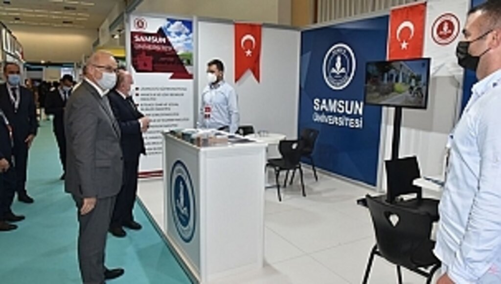 OMÜ Türkiye Verimlilik ve Teknoloji Fuarı'nda