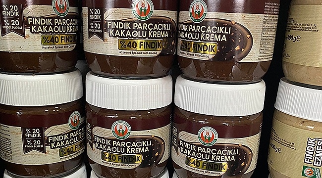 TTKKB 'den yüzde 40 fındıklı kakaolu krema