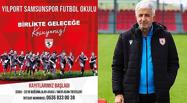 Yılport Samsunspor Yaz Futbol Okulumuz Başlıyor