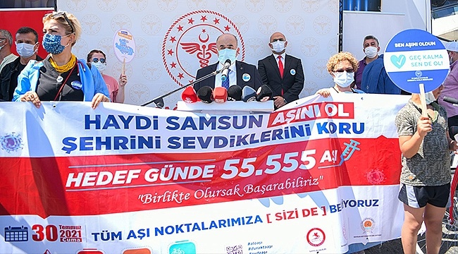 Aşı Kampanyası Başlatıldı