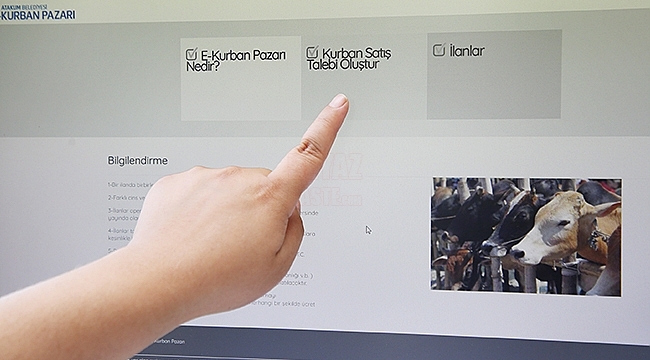 Atakum Belediyesi'nden e-Kurban ve e-Kesim Yerleri
