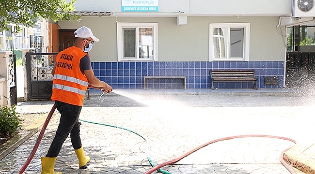 Atakum'da İbadethaneler Bayrama Hazır