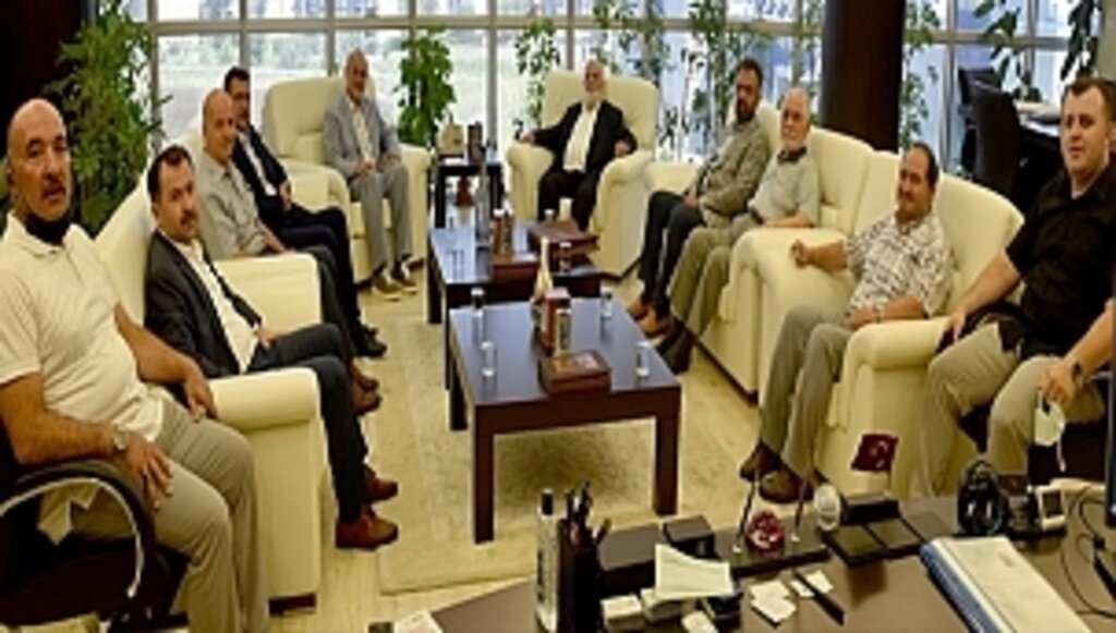 Ensar Vakfı Yönetim Kurulu'ndan Rektör Ünal'a Ziyaret