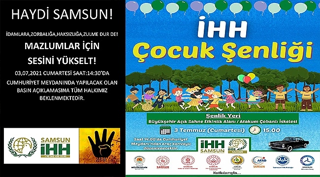 İHH'dan Çocuk Şenliği