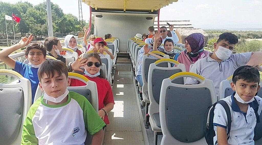 Kızılırmak Deltası'nda Öğrencilere 'Doğa Yürüyüşü'