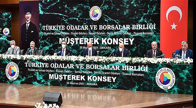 Murzioğlu, TOBB Müşterek Konsey Toplantısı'na katıldı