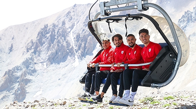 Samsunspor'un Teleferik İle Erciyes Dağı Turu