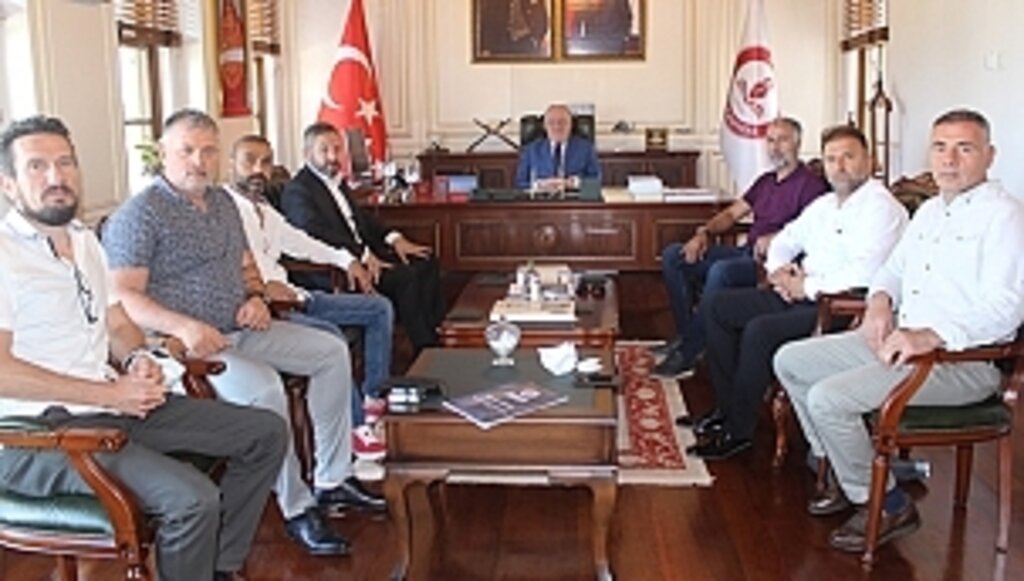 SAYİDER'den Rektör Aydın'a Ziyaret 