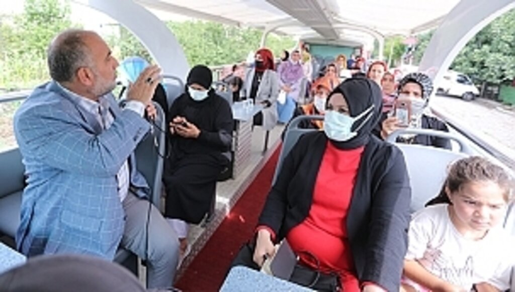 Ak Parti Canik İlçe Kadın Kollarına Yeni Yatırımları Anlattı