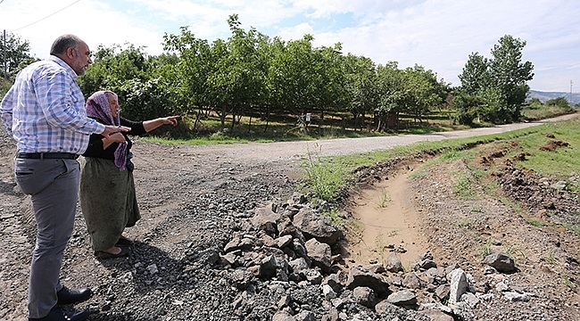 Başkan Sandıkçı'dan Sorunlara Yerinde Çözüm