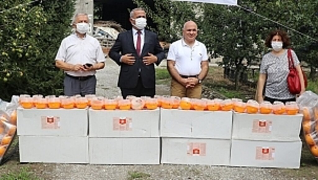 Büyükşehirden Meyve Üreticilerine Destek