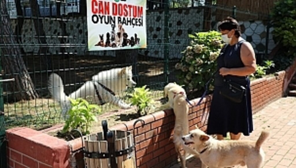 "Can Dostum" Oyun Bahçesi Evcil Hayvanseverlerin Yeni Gözdesi Olacak