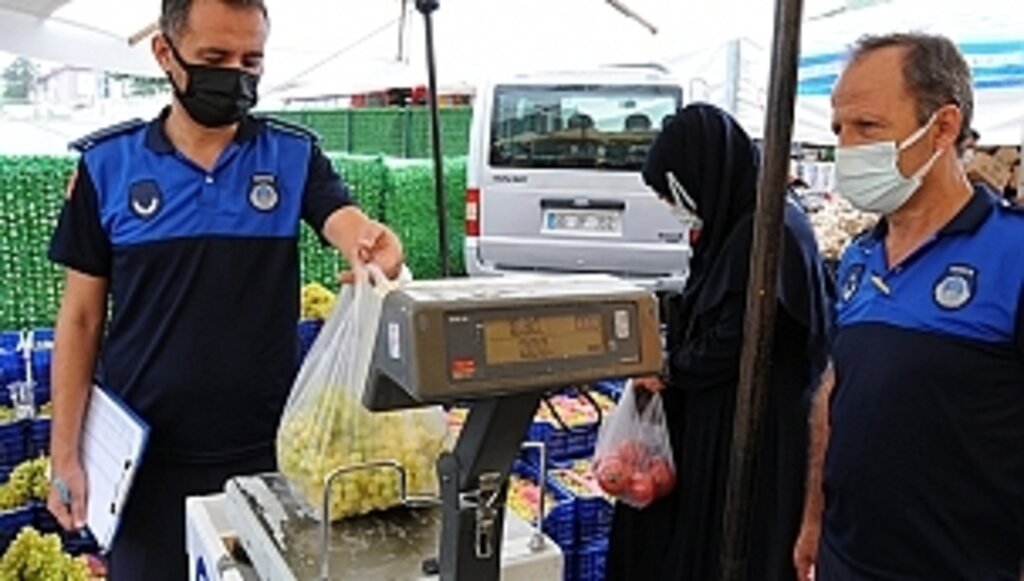 Canik'te Tartılar Kontrol Altında