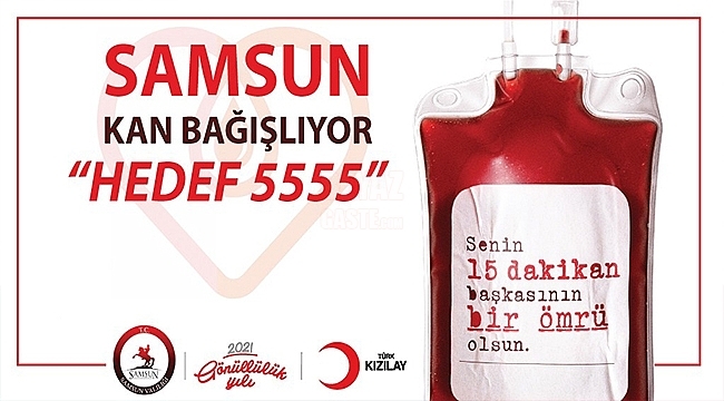 Hedef 5555 Kan Bağışı!... 