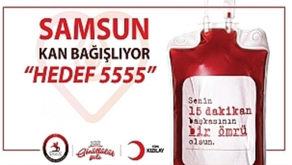 Hedef 5555 Kan Bağışı!... 