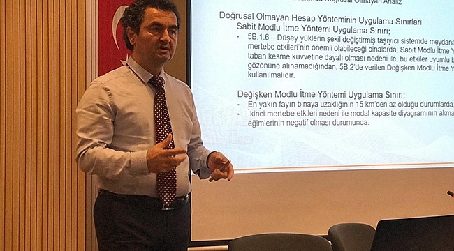 İlkadım Belediyesinden İnşaat Mühendislerini Seminer