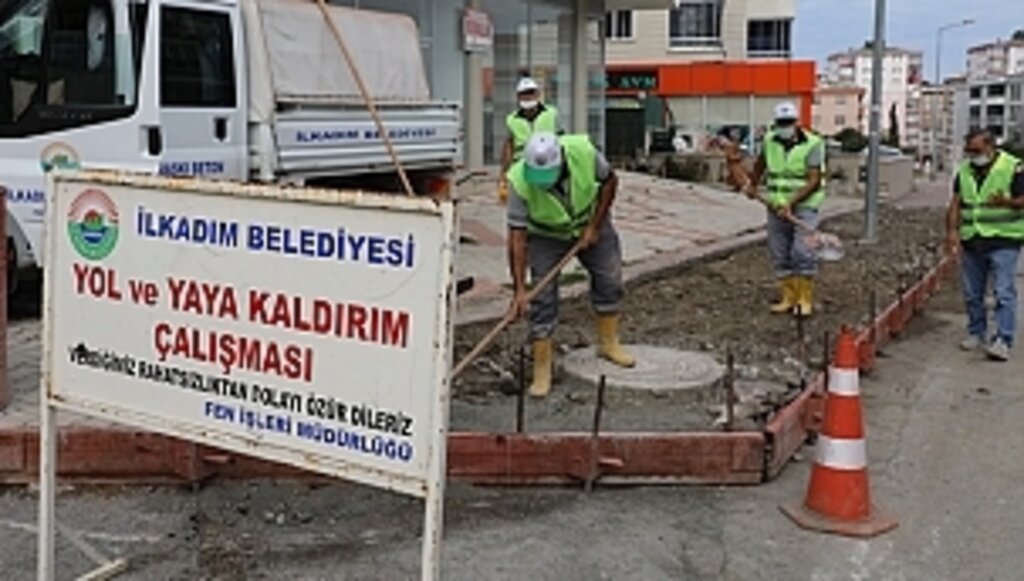 İlkadım'ın Her Köşesi Baştan Aşağı Yenileniyor