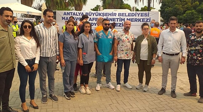 İYİ Gençlik Afet Bölgesinde