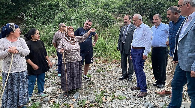 MHP Samsun İl Başkanlığı Heyeti 19 Mayıs İlçesinde