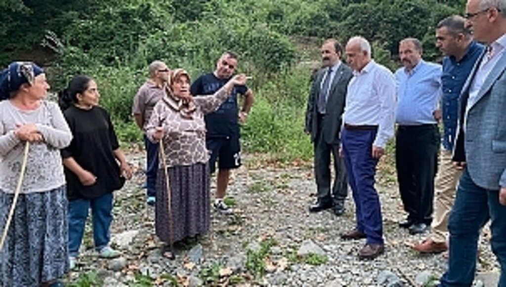 MHP Samsun İl Başkanlığı Heyeti 19 Mayıs İlçesinde