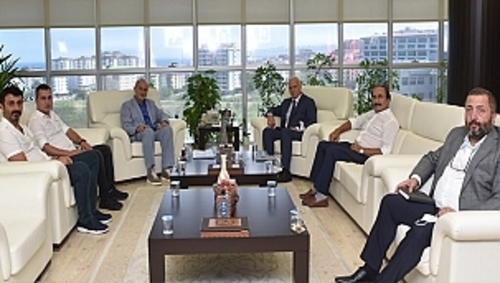 MHP Samsun İl Başkanlığından Rektör Ünal'a Ziyaret