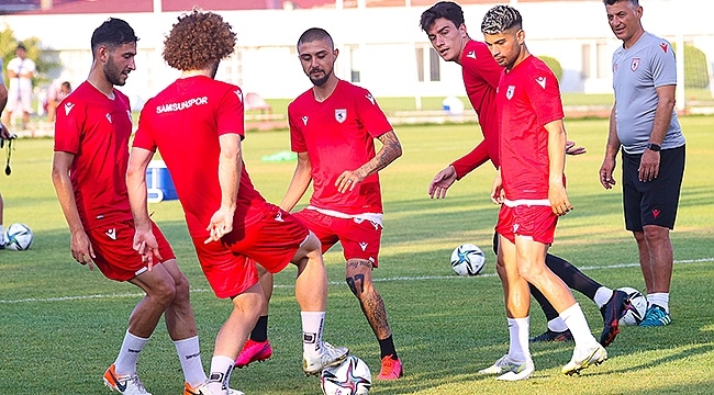 Samsunspor'da Çalışmalar Sürüyor