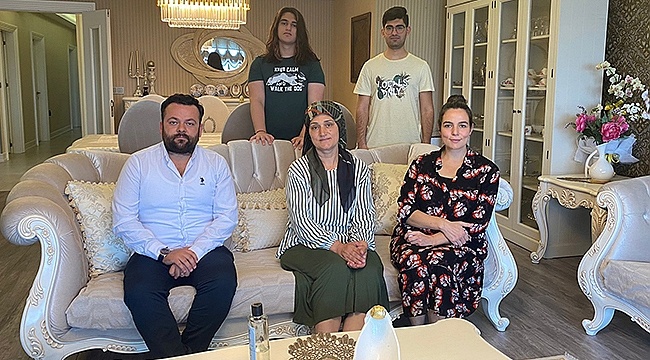 Samsunspor'dan Hayatını Kaybeden Sağlık Çalışanların Ailelerine Ziyaret