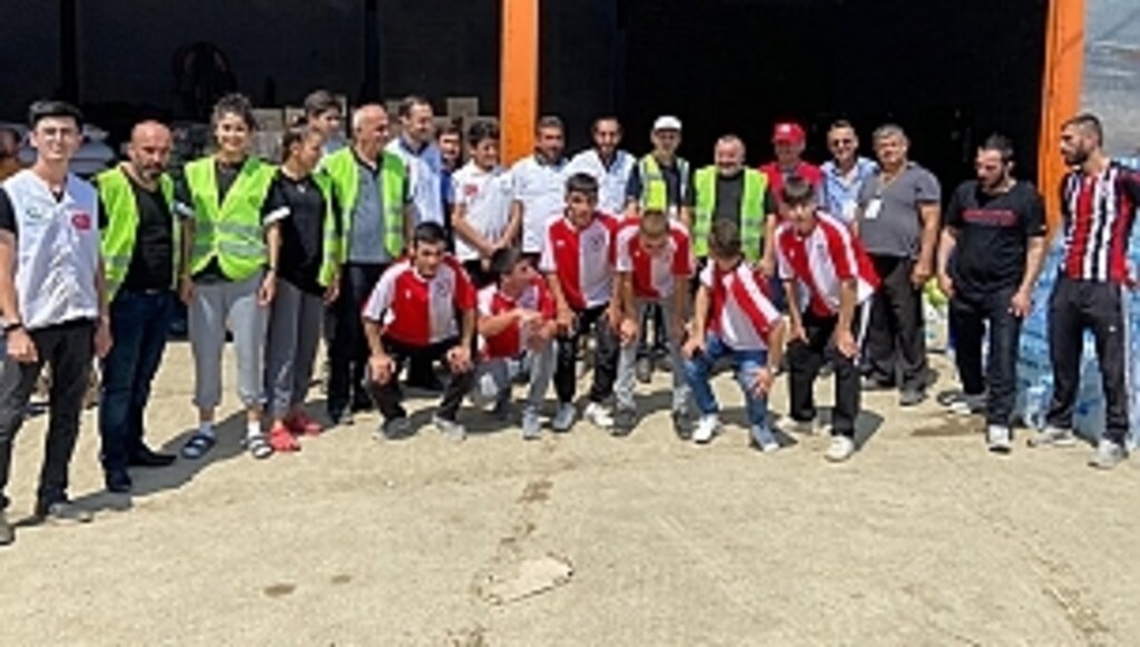 Samsunsporlular Ayancık'ta!