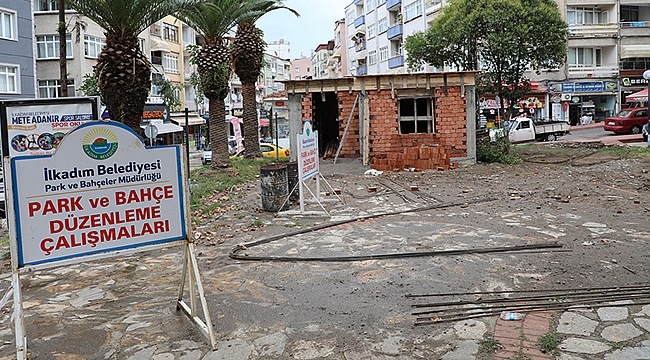 Şehit Caner Mayendağı Parkı Yeni Görünüme Kavuşuyor