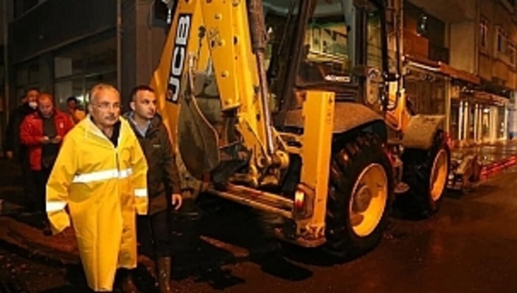 Sel Fatsa'da Etkili Oldu Ekipler Tam Kadro Sahada