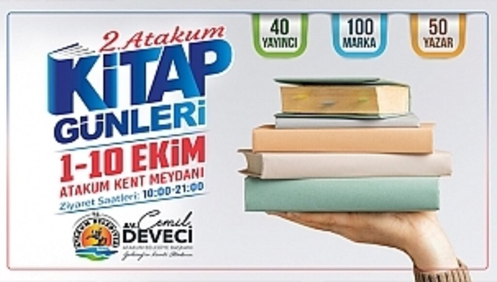 2. Atakum Kitap Günleri başlıyor