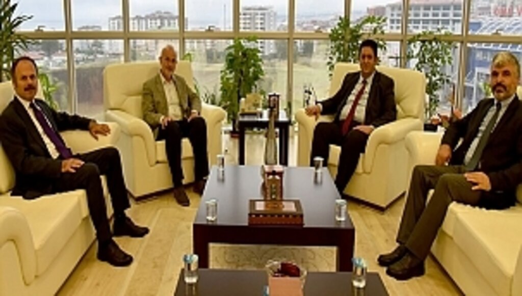 Basın Kuruluşları Yöneticilerinden Rektör Ünal'a Ziyaret