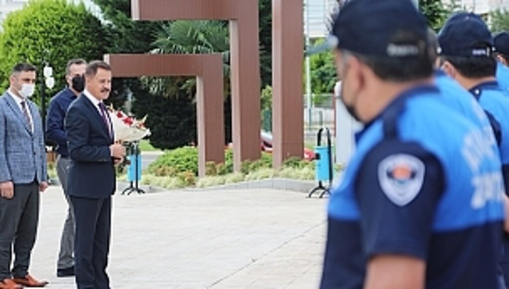 Başkan Deveci'den Zabıta Haftası Kutlaması