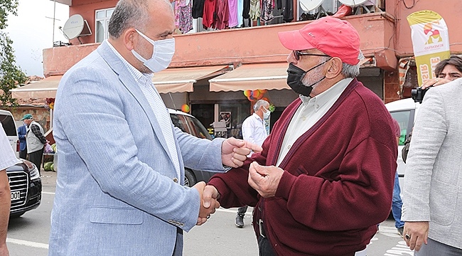 Başkan Sandıkçı Mahalleliyle Buluştu