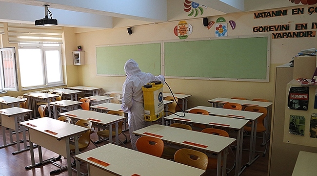 Canik'te Okullar Pırıl Pırıl