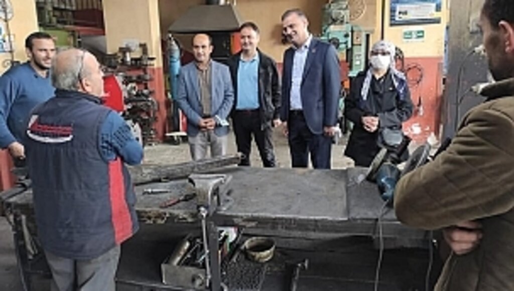 CHP Samsun İl Başkanlığı Kavak'ta Esnafla Buluştu