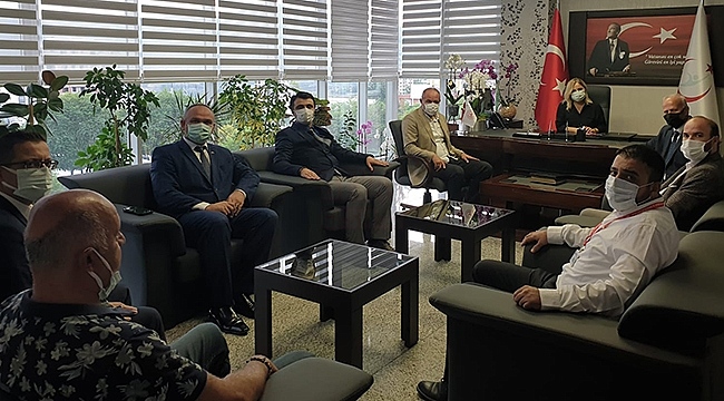 MHP'den Samsun'daki Kamu Hastanelerini Ziyaret