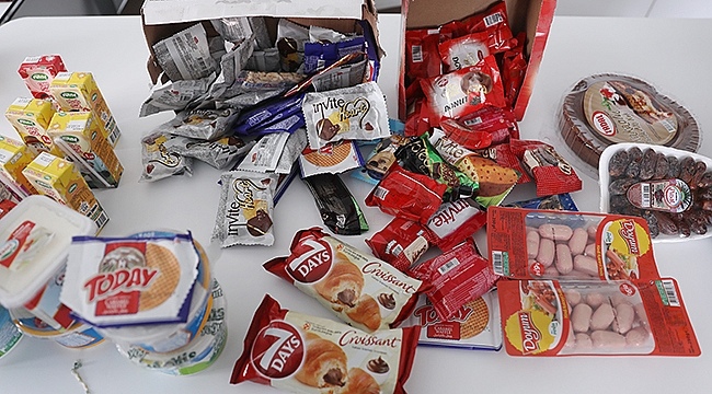 Raf Ömrü Geçen Gıda Ürünlerine El Koydu