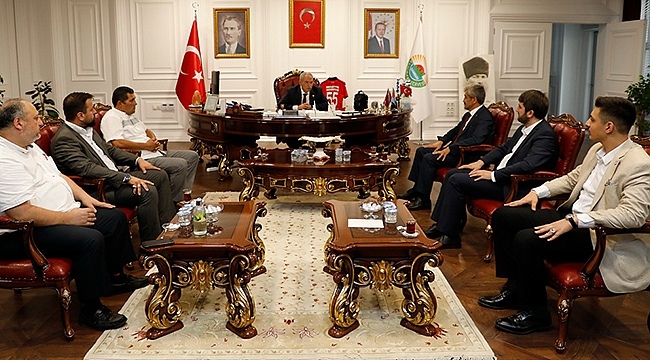 Saadet Partisi İl Yönetiminden Başkan Demirtaş'a Ziyaret