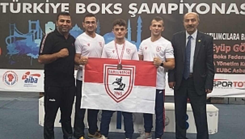 Samsunspor Boks Takımı Türkiye Üçüncüsü Oldu