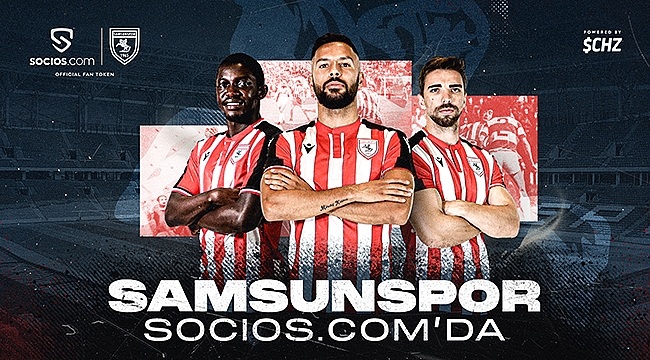 Samsunspor'dan Socıos.Com'la Fan Token İş Birliği